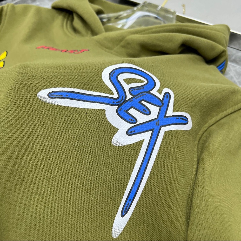 ⭐️⭐️Chrome Hearts Graffiti Spider Web Hoody Sweatshirt - Picture 5 of 8